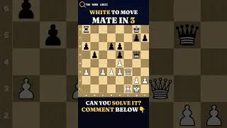 Thumbnail: chess puzzle"comment"#chess #magnuscarlsen #chesspuzzle #viswanathananand #chesscom #puzzle #chess