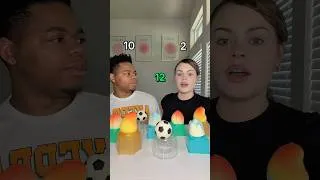 Thumbnail: Number food challenge👀 #shorts