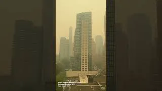 Thumbnail: Smoke from the Wildfires in Canada | Downtown Brooklyn, NYC #newyork #nyc #newyorkcity #brooklyn