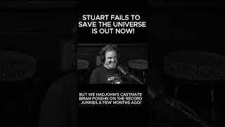 Thumbnail: More Brian Posehn from "Stuart Fails To Save The Universe" on the Record Junkies! #shorts