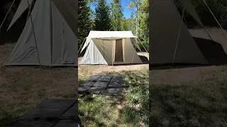 Thumbnail: Ultimate Campsite Tour: Solar Power, Starlink, and DIY! #shorts