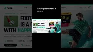 Thumbnail: Responsive Website Template Theme in just 500RS