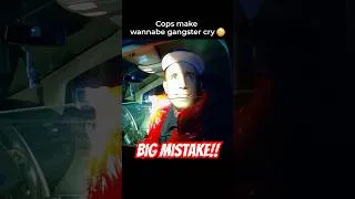 Thumbnail: Here's How to Make a Gangster Cry 😳😢 #cops #police #bodycam
