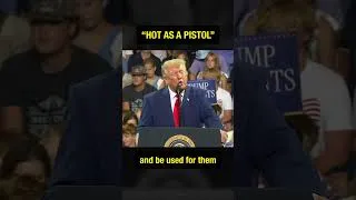 Thumbnail: "It takes care of our youth... it's hot as a pistol " - Donald Trump
