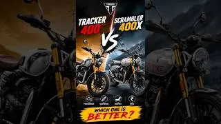 Thumbnail: Triumph Scrambler 400X vs Tracker 400🔥#tracker400 #scrambler400x #triumph #rider #bikereview #viral
