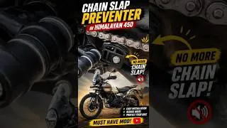 Thumbnail: Chain Slap Preventer in Himalayan 450🔥#himalayan450 #royalenfield #rider #viral #chain #bikeride
