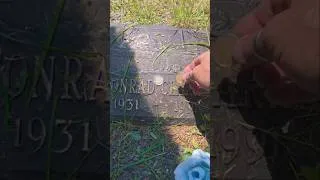 Thumbnail: Cutting grass in the Baine Harbour cemetery 😊