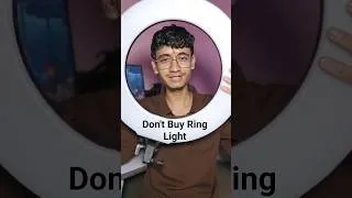 Thumbnail: Don't buy a ring light before watching this!