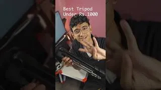 Thumbnail: Best tripod under Rs.1,000 [NOT SPONSORED]