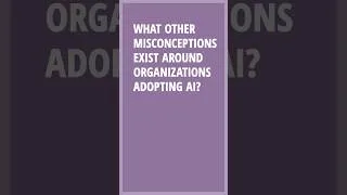Thumbnail: What other misconceptions exist around organizations adopting AI?