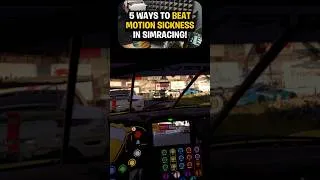 Thumbnail: 5 Ways to BEAT Motion Sickness in Sim Racing! #simracing #gaming  #shorts