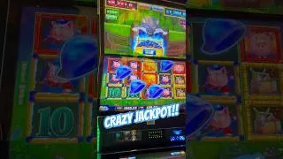 Thumbnail: CRAZY HUFF N EXTRA PUFF JACKPOT!! WOLFIE THREW DOWN 4 PALACES!! #slots #jackpot #casino #slot