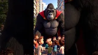 Thumbnail: King Kong Superhero Flying #animation #kingkong