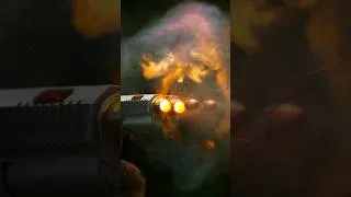 Thumbnail: Do both bullets come out together? #shorts #slowmo #kentuckyballistics