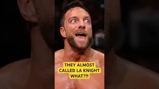 Thumbnail: The TERRIBLE Name LA Knight Almost Debuted With #wwe #wrestling