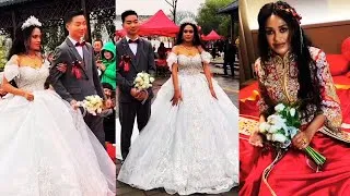Thumbnail: xiaozhang and his Ethiopian girlfriend wedding scene