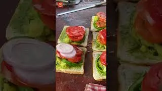 Thumbnail: SUPER SANDWICH MAKER #streetfood #short #subscribe