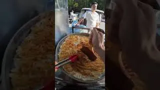 Thumbnail: Is THIS the best street food in China? 千叶酱香饼 #Shorts