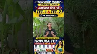 Thumbnail: Admission Open || The Success Master || #tet #wbtet