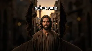 Thumbnail: The One Thing Jesus Never Said #jesus  #history