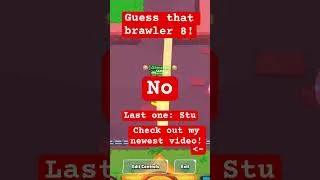 Thumbnail: Guess that brawler 8 | #brawlstars #brawl #supercell #youtube #gameplay #ytshorts #gaming