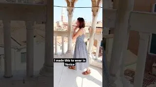 Thumbnail: Sewed this just for Venice 🇮🇹