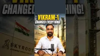Thumbnail: बैलगाड़ी से Space Unicorn तक! 🇮🇳 How Skyroot Vikram-1 Shocked The West?