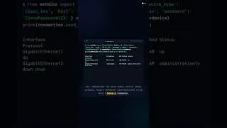 Thumbnail: Cisco CLI is DEAD? Automate iOS configs in 60s! #shorts #netdevops  #aci #coding #automation