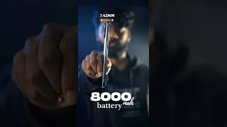 Thumbnail: Slimmest phone with 8000mah battery | 144hz amoled 3d curve display
