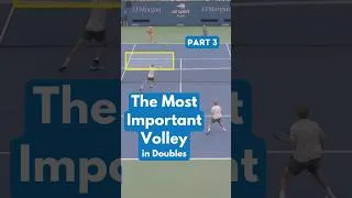 Thumbnail: The Most Important Volley in Doubles - Part 3 | #tennis #doubles