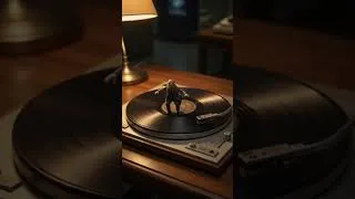 Thumbnail: Vinyl Record Flings the Tiny Archivist 😂🎵 #Shorts