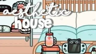 Thumbnail: aesthetic boho house tour in toca life || creds to vid owner || tiktok shorts