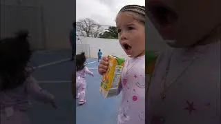 Thumbnail: Daughter goes to sleep at 4am then this happens #shorts