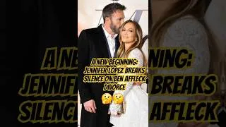 Thumbnail: A New Beginning:  Jennifer Lopez Breaks Silence on Ben Affleck Divorce
