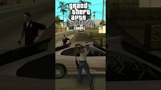 Thumbnail: Que Pasa si Golpeamos un Coche Frente a la Policía en Todos los GTA