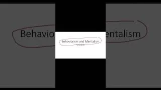 Thumbnail: Behaviorism and Mentalism || How We Learn a Language || LAD #hammadmalik  #thetutelage #language