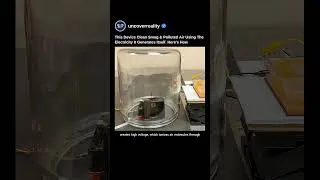 Thumbnail: New Technology Cleans Smog & Polluted Air Using The Electricity It Generates Itself #tech #shorts