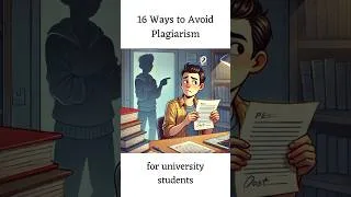Thumbnail: 16 Ways to Avoid Plagiarism: Essential Tips for University Students | Short