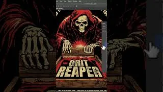 Thumbnail: Grit Reaper T-Shirt Textures