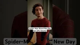 Thumbnail: Spider-Man Brand New Day but 23% Smarter 🍿 #spiderman #brandnewday #marvel #comedy