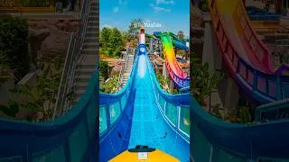 Thumbnail: 🌈 Riding the WORLD'S LONGEST Single-Raft Water Coaster 🤯 | Turtle Coaster 🐢
