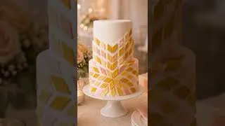 Thumbnail: 7 Wedding Cakes Inspired by Quilting Traditions