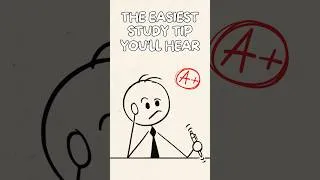 Thumbnail: This Is The EASIEST Study Tip You’ll Hear | Study Tips #shorts