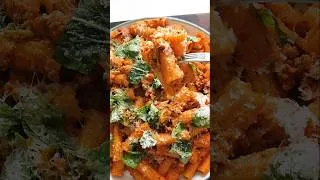 Thumbnail: This Tortiglioni Pasta does not taste how you think #shorts #pasta #recipe #food