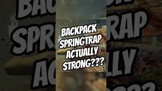 Thumbnail: BACKPACK Springtrap is Actually STRONG! #deadbydaylight #dbd