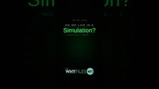 Thumbnail: Are We Living In A SIMULATION? The TRUTH Revealed! #shorts