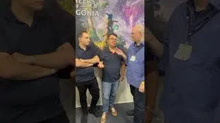 Thumbnail: Pioneers of Pagonia mit Volker Wertich + @maurice_weber | #shorts #gamescom2025 #deutsch