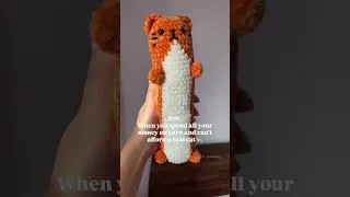 Thumbnail: Meow 😿 #crochet #handmade #crochettutorial #amigurumi #plushies #diy #crochetforbeginners