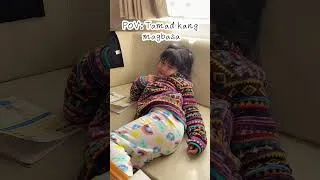 Thumbnail: Her response when Momma asked her to read a book. Need she say more? #readingskills #funny