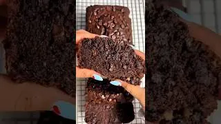 Thumbnail: The ULTIMATE Double Chocolate Banana Bread! 🍌🍫 #banana #bananabread #chocolatebananacake